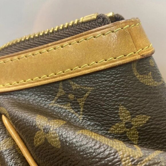 Auth LOUIS VUITTON Tivoli PM Hand Bag Monogram Leather Brown France - Picture 10 of 16